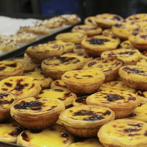 Tabuleiro de pastéis